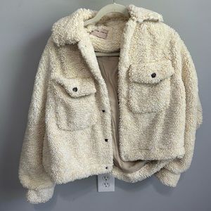 Free People Sherpa Jacket